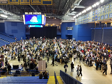 More than 150 colleges from across the U.S. attended the New Castle County College Fair hosted by the Delaware School Counselor Association.