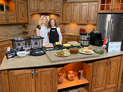 SIUE’s Kathy Mora, PhD, RD, assistant professor of nutrition, and her Undergraduate Research and Creative Activities student Allison Lutz shared a glimpse into their research on Show Me St. Louis Thursday, March 21.