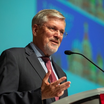 Scott Rauland, a senior advisor at the U.S. Department of State and member of the Senior Foreign Service, was the keynote speaker at the third edition of International Studies Day.