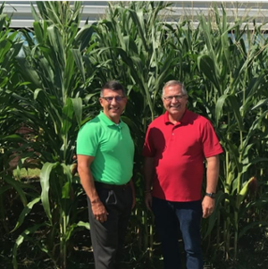 NCERC Exec. Dir. John Caupert and Congressman Mike Bost. 