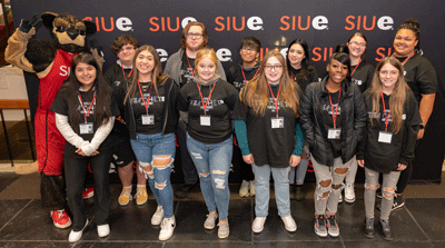 Local high school students attended the Future Teacher Conference hosted by the School of Education, Health and Human Behavior at SIUE.