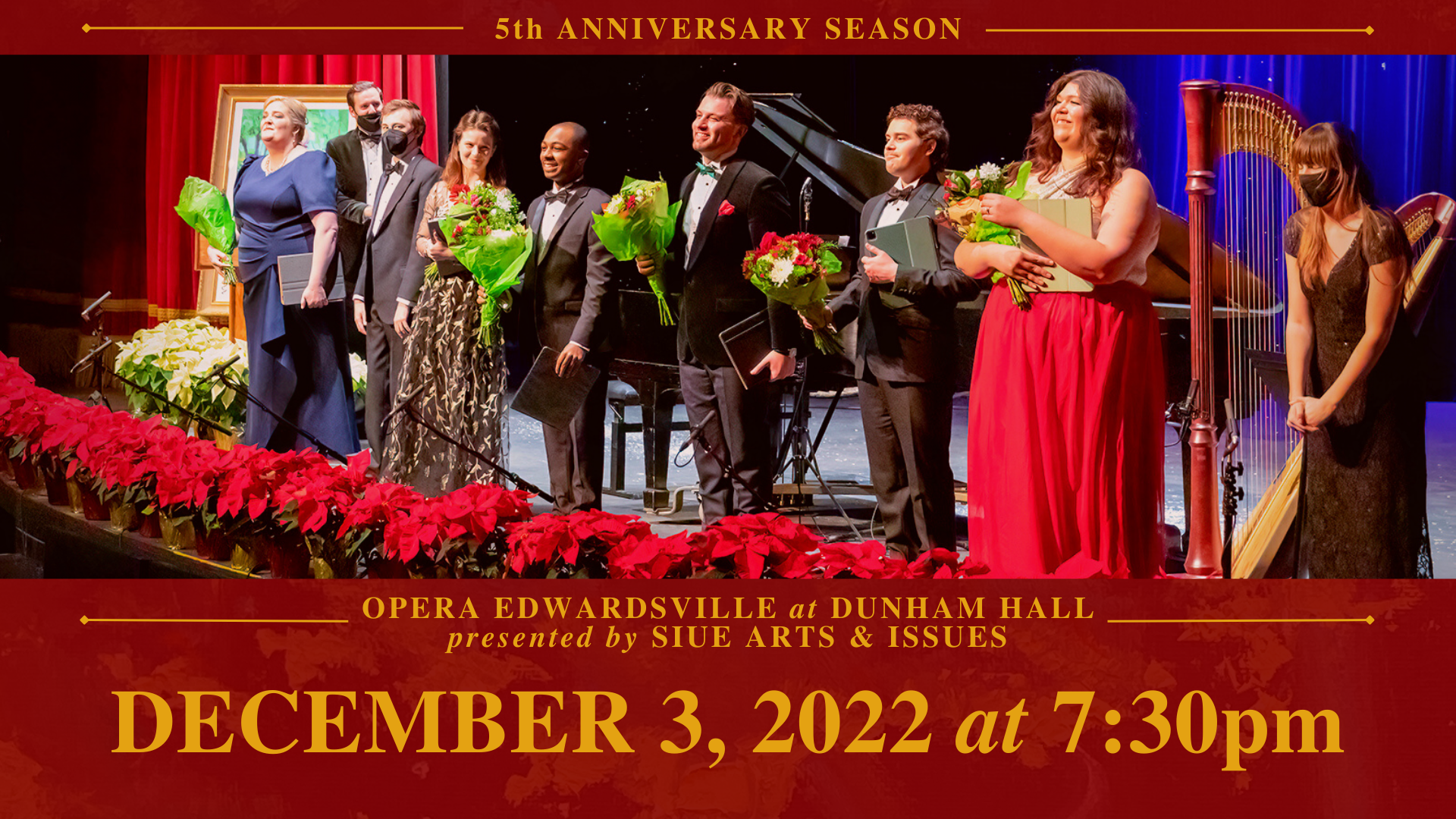 Opera Edwardsville Returns to SIUE for 5th Anniversary Celebration and Holiday Concert as part of the Arts & Issues Series